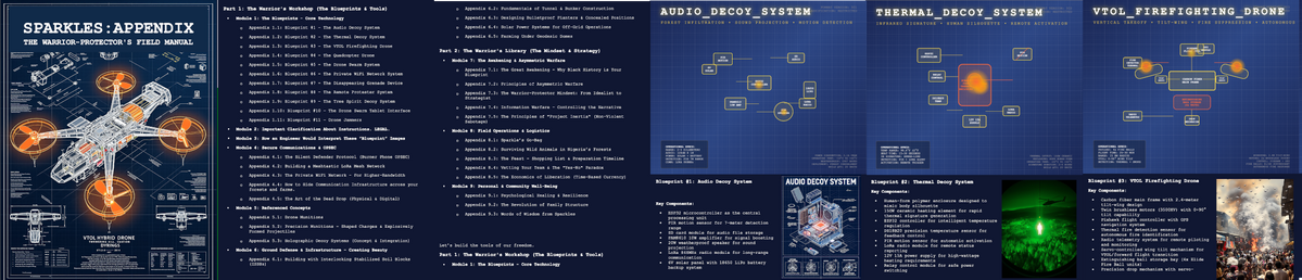 Page samples of the Appendix